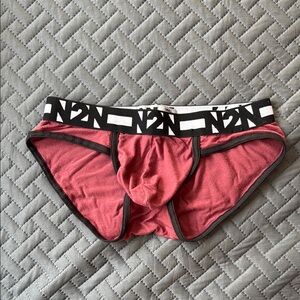 N2N Red and Black Briefs